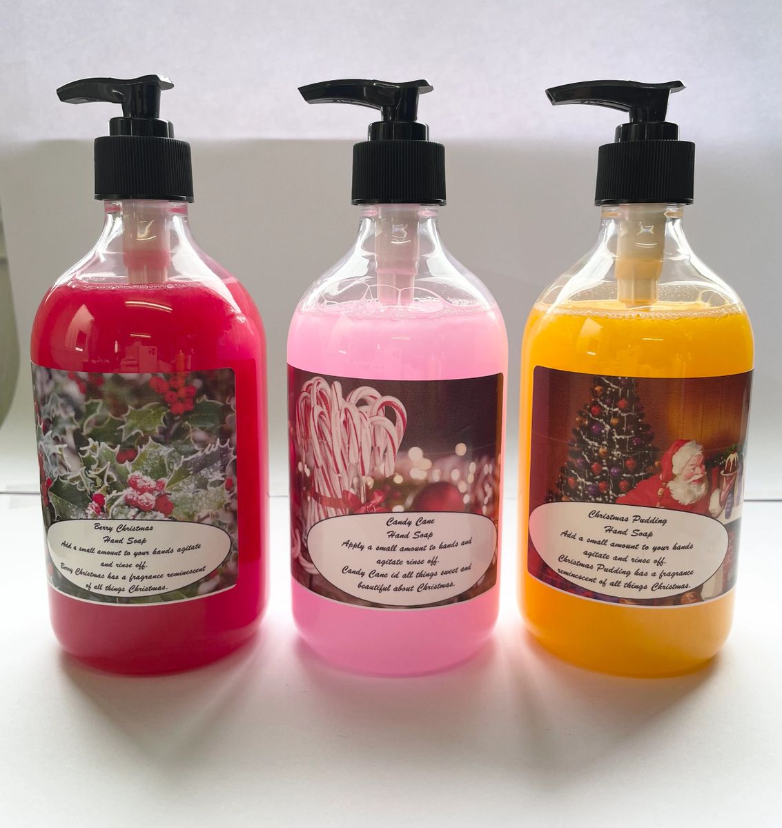 Christmas Hand Soap Theme 1